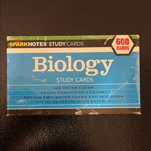 Biology Study Cards - Blue